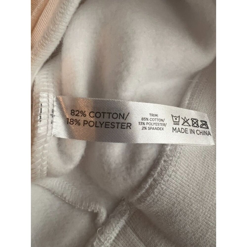 Tuckernuck Studio McGee White Green Crop Polo Sweatshirt Sport Pullover XS NWT - Picture 6 of 6